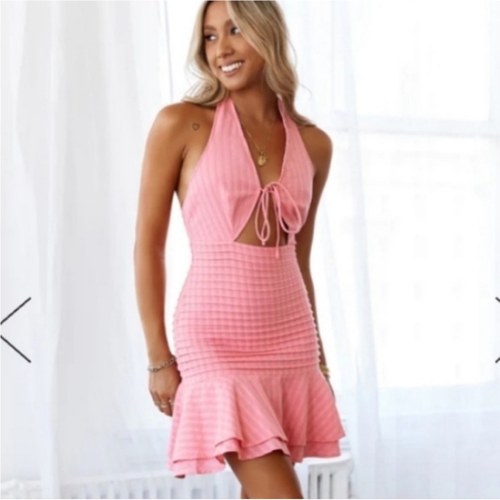 Hello Molly Barbie Mansion 💗 Dress Women's size L NWT